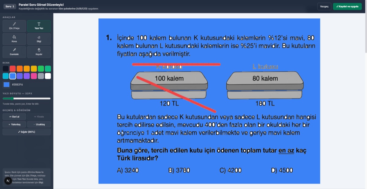 Okul Tunç — Sınav Analiz screenshot